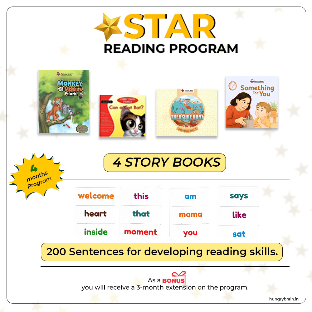 Star Reading Program For age: 8-month to 6-Year old