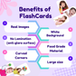 6 Pack of Set (A) Flash Cards