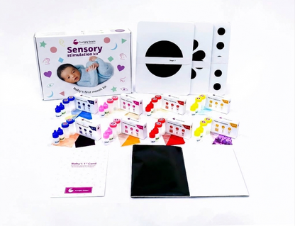 Hungry Brain Sensory Stimulation Kit For Newborn Baby ( 0 to 2 Month )