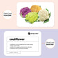 Vegetables Flash Cards