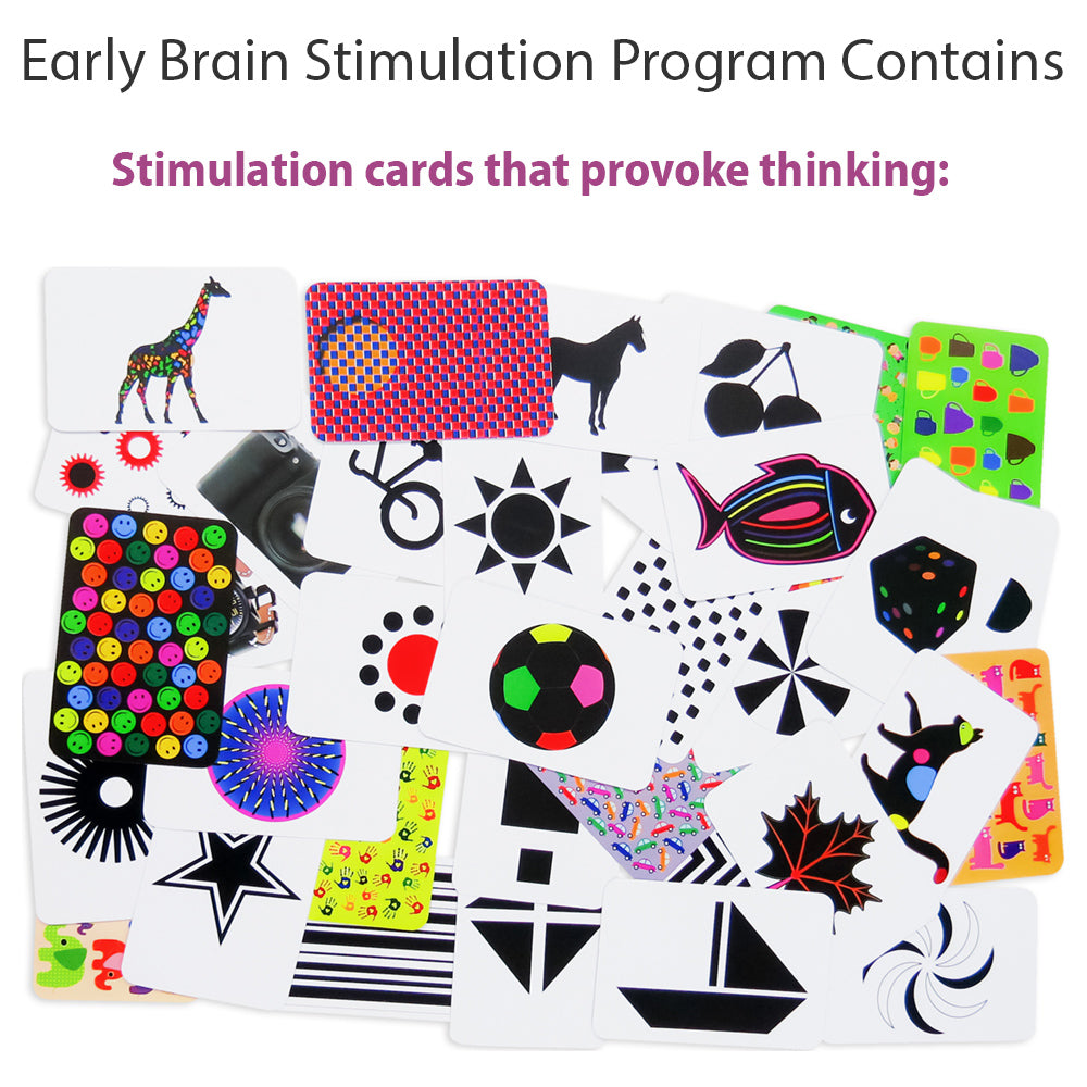 early brain stimulation cards for babies