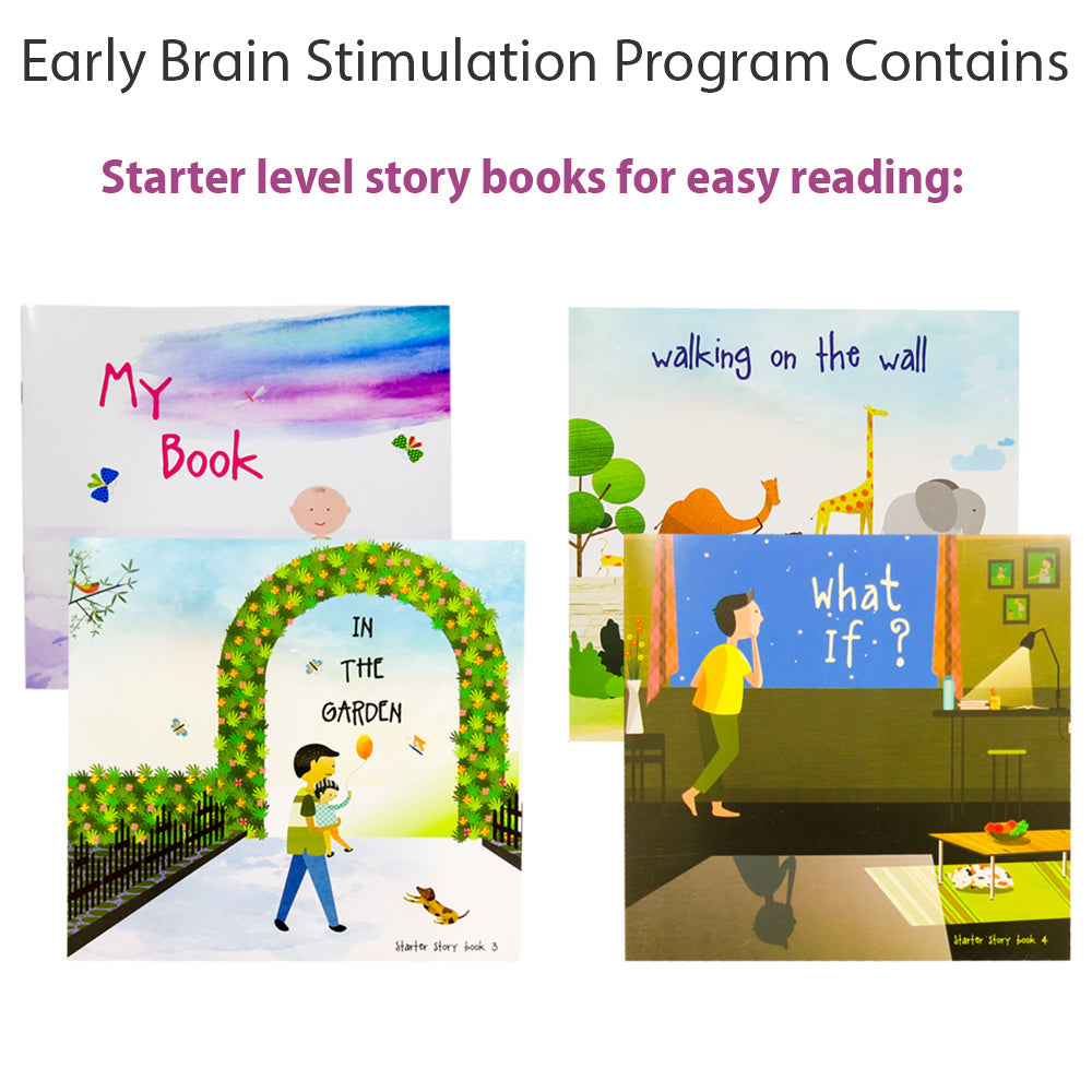 early brain stimulation story books for babies