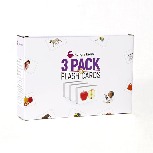 Customizable 3 Pack of Flash Cards