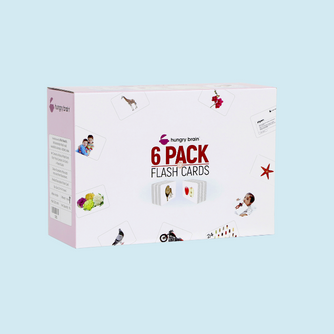 pack of Flash cards for kids 3 months to 6 years