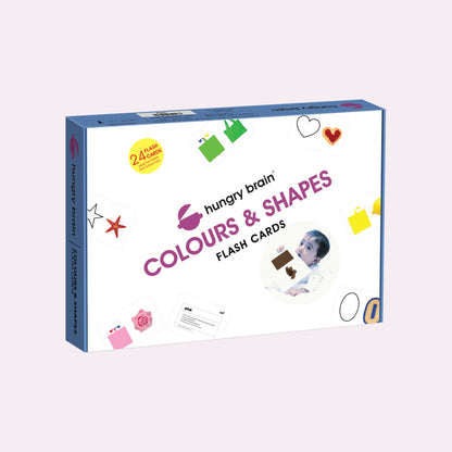 Hungry Brain Colours & Shapes Flash Card