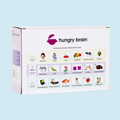 sets of wild animal flashcards
