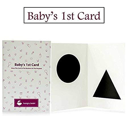 High Contrast Flash Cards  Black and White Flash cards for Newborns –  Hungry Brain