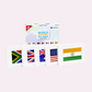 Country Flags Flashcards for kids by hungry brain