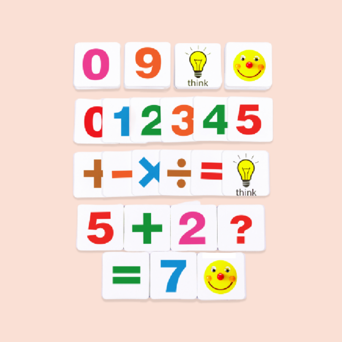Hungry Brain Colorful Dots & Numbers | Early Math Learning Program