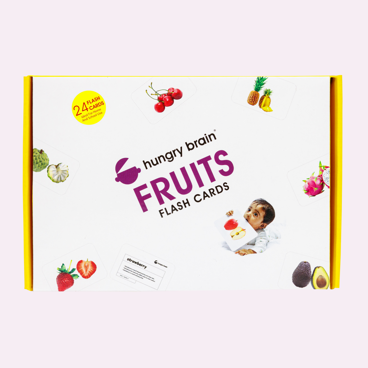 Hungry Brain Fruits Flash Card