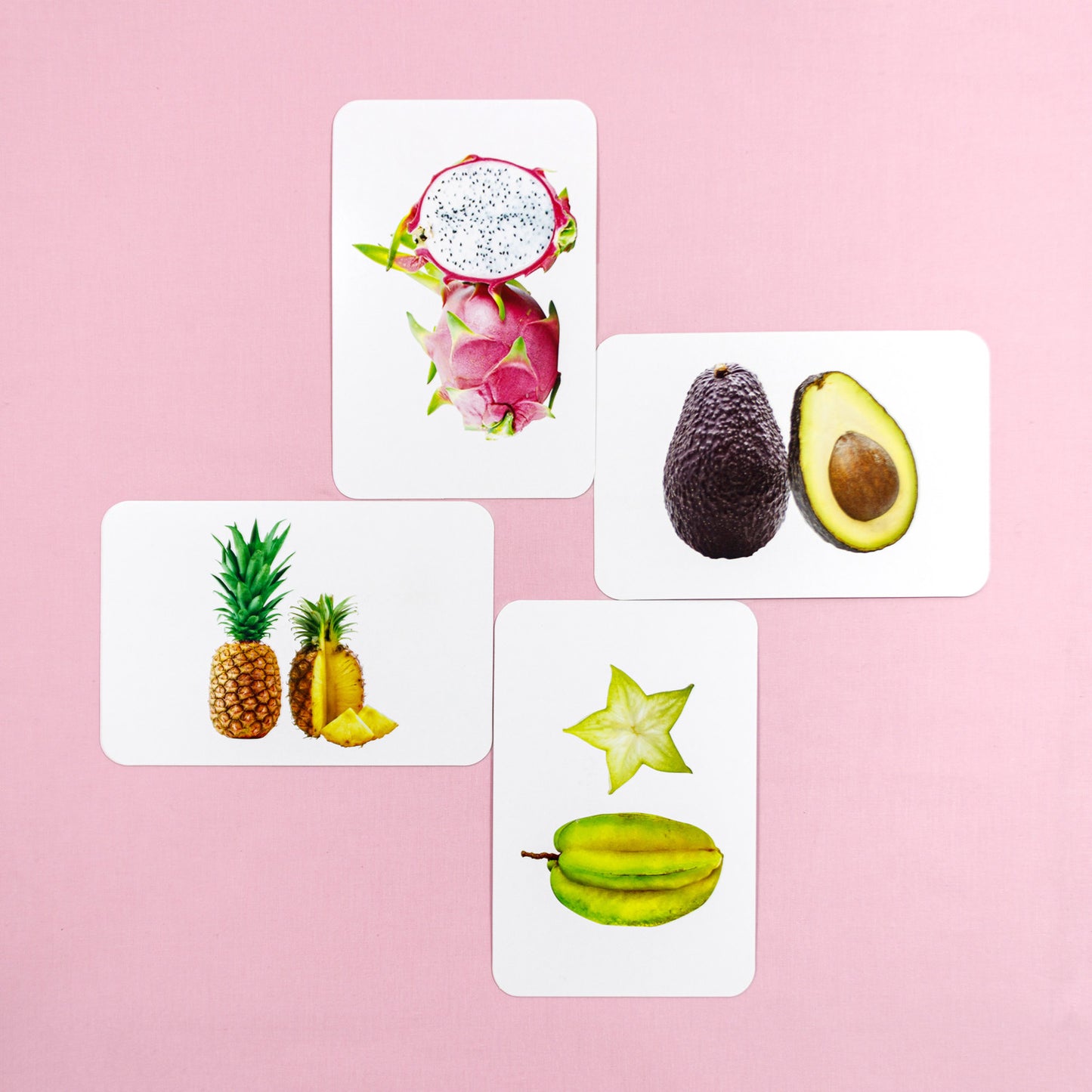 Choose variety of fruit flashcards in India from Hungry Brain