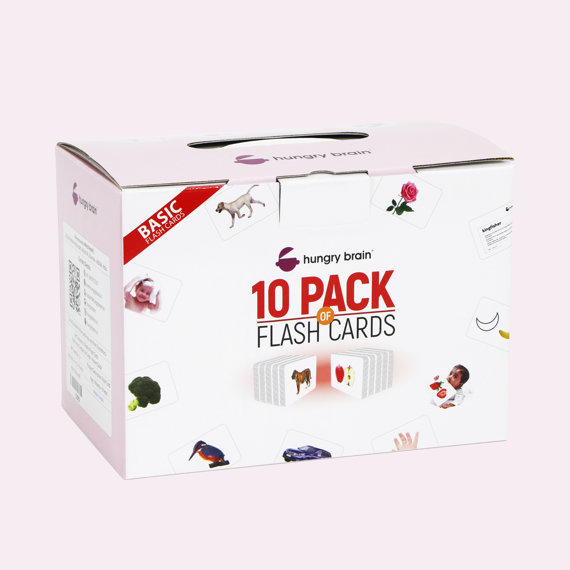 Our collection of 10 set of flashcards for kids is great for learning.